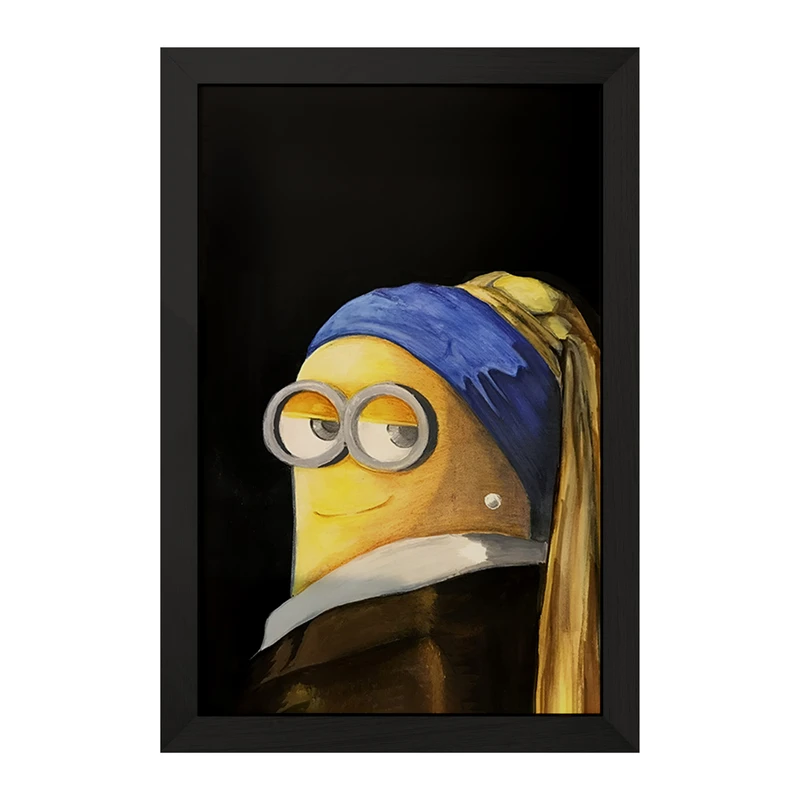تابلو خندالو مدل مینیون ها (Minions) کد F4094