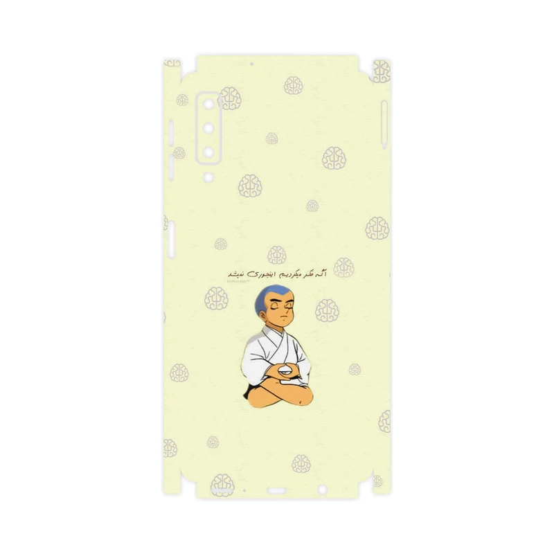برچسب پوششی ماهوت مدل Ikkyu-san-FullSkin مناسب برای گوشی موبایل سامسونگ Galaxy A7 2018