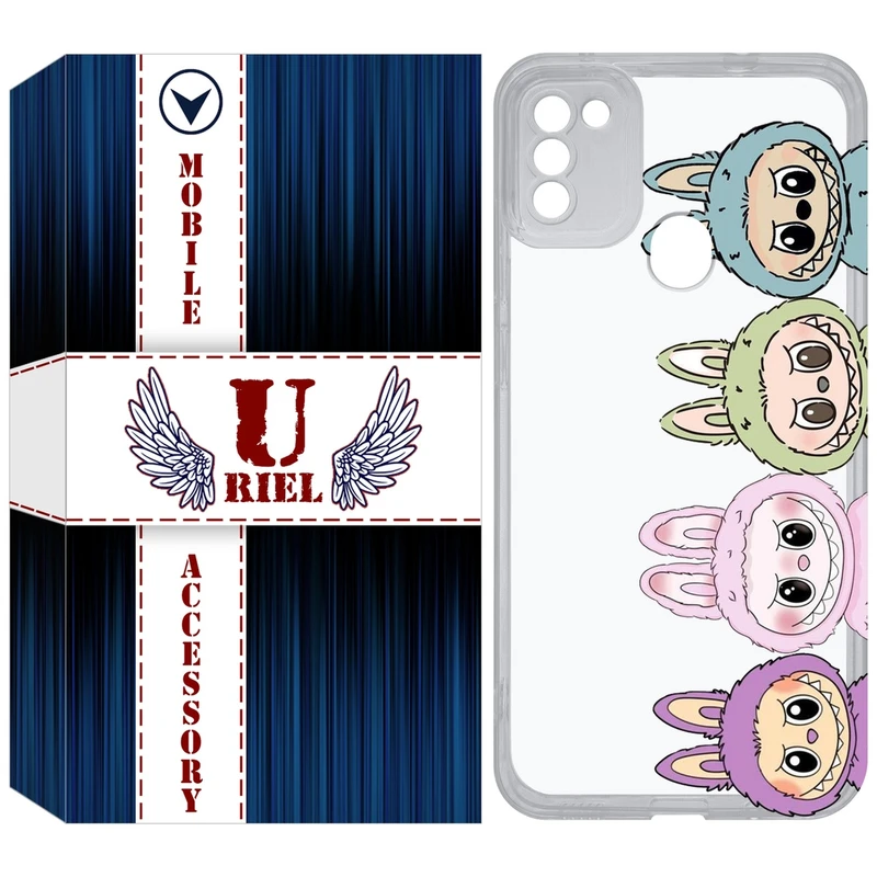 کاور یوریل مدل Clear کد 101 طرح لبوبو Labubu مناسب برای گوشی موبایل سامسونگ Galaxy A11 / M11