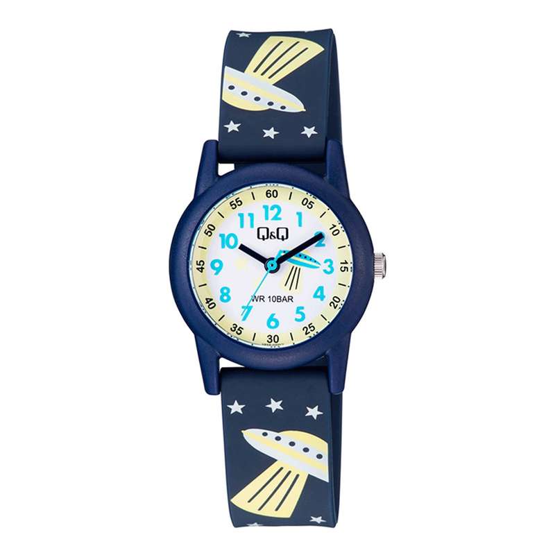 ساعت  مچی عقربه ای پسرانه کیو اند کیو مدل V22A-020VY