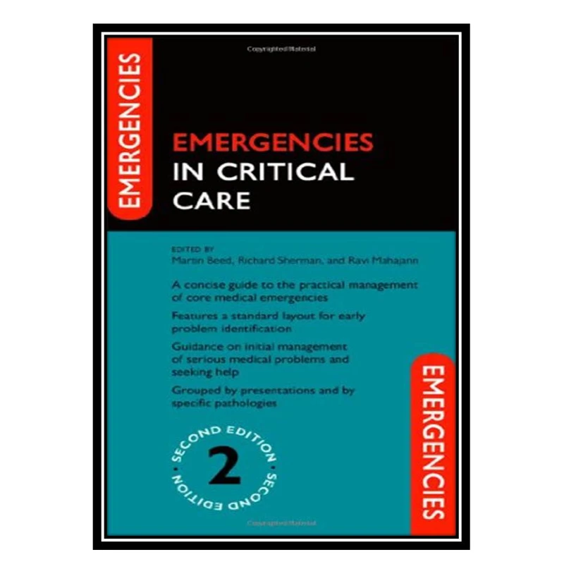 کتاب Emergencies in Critical Care اثر جمعی از نویسندگان انتشارات مؤلفین طلایی