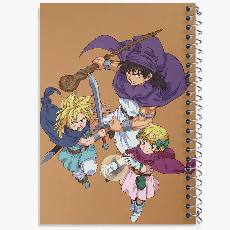 دفتر نت موسیقی 50 برگ خندالو مدل بازی دراگون کوئست (Dragon Quest) کد 35254