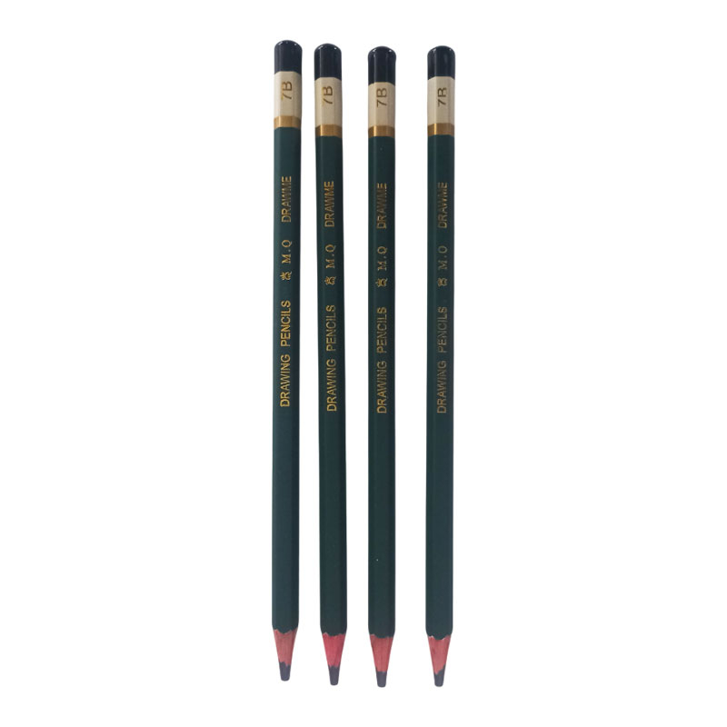 مداد طراحی ام کیو مدل 7B بسته 4 عددی
