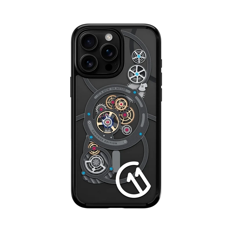 کاور اسپیگن مدل C11 Chronos مناسب برای گوشی موبایل اپل iPhone 16 Pro Max 