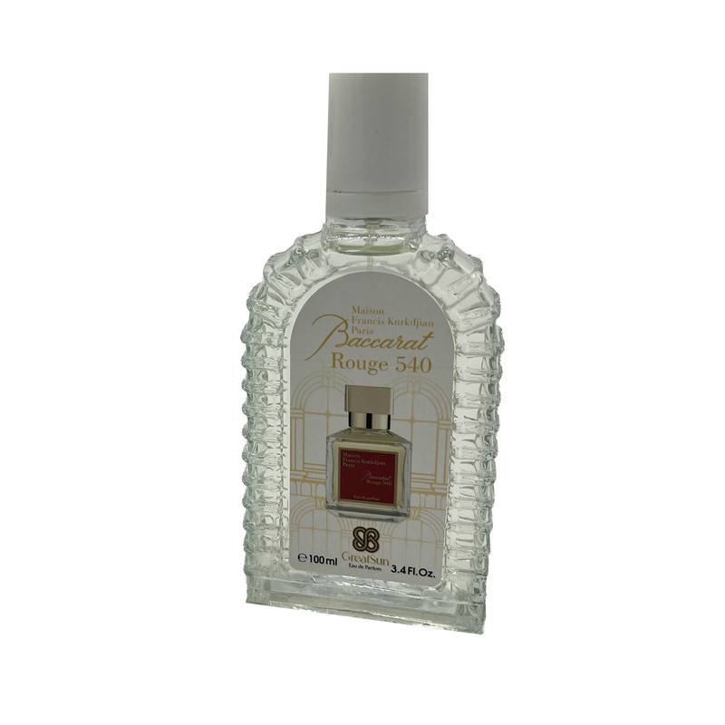 ادو پرفیوم مردانه گریت سان مدل باکارات رژ 540 BACCARAT ROUGE 540 با رایحه گرم و شیرین حجم 100 میلی لیتر