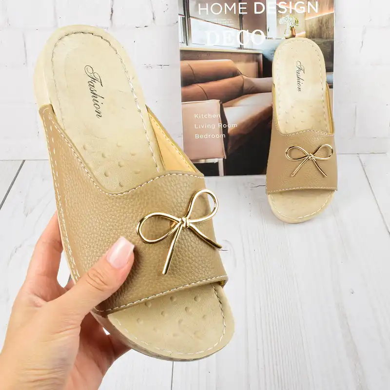 دمپایی زنانه نیکتا مدل پاپیون کد NCF.4040