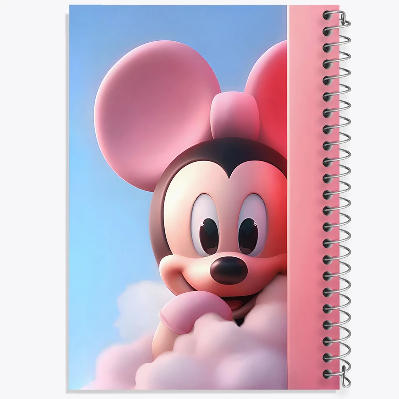 دفتر شطرنجی 50 برگ خندالو طرح میکی موس کد N2863