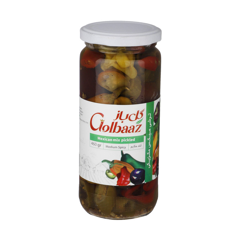ترشی میکس مکزیکی گل باز مقدار 500 گرم