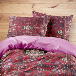 سرویس روتختی مدوپد طرح فرش نهاوند مدل C-Nahavand50 یک نفره 4 تکه