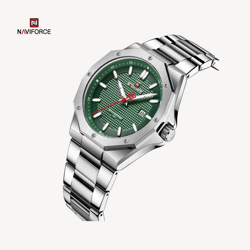 ساعت مچی عقربه‌ای مردانه نیوی فورس مدل NF9200S SGN