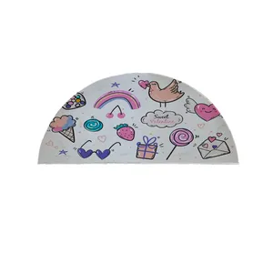 پادری مدل نیم دایره طرح کودک کد 8479 سایز 90×45 سانتی متر