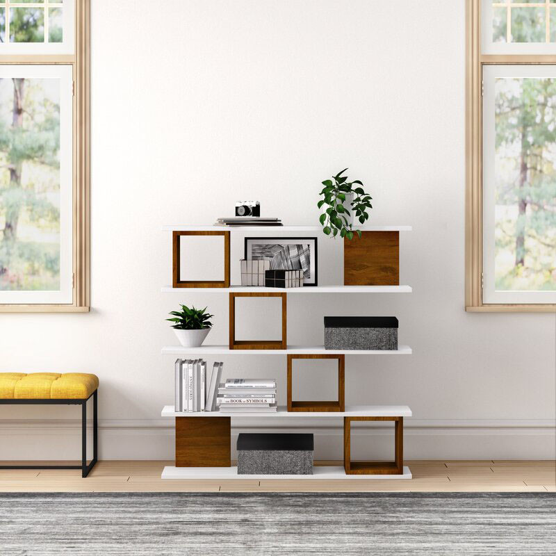 کتابخانه اسمردیس مدل K146 - MDF+ کتابخانه اسمردیس مدل K146 - MDF+