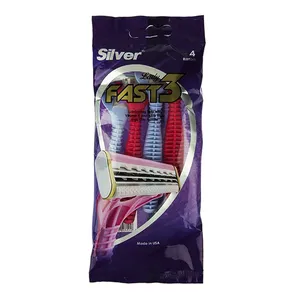 Silver Fast3 Lady Blade Pack of 4