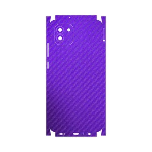 MAHOOT Purple-Fiber-FullSkin Cover Sticker for Samsung Galaxy A03