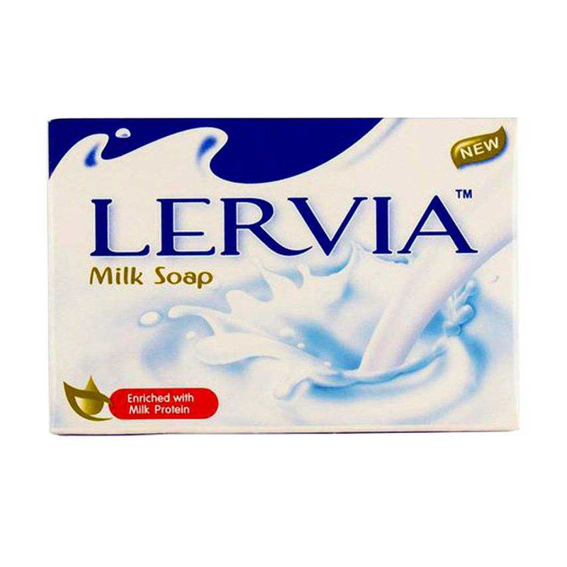 صابون سفید کننده و روشن کننده لرویا مدل شیری وزن 90 گرم بسته 3 عددی