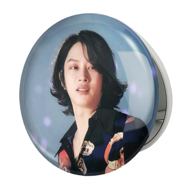 آینه جیبی خندالو طرح هیچول گروه سوپر جونیور Super Junior مدل تاشو کد 12184 
