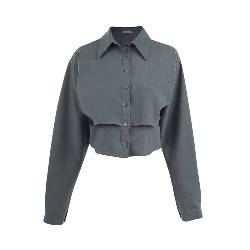 شومیز آستین بلند زنانه سرژه مدل 207354