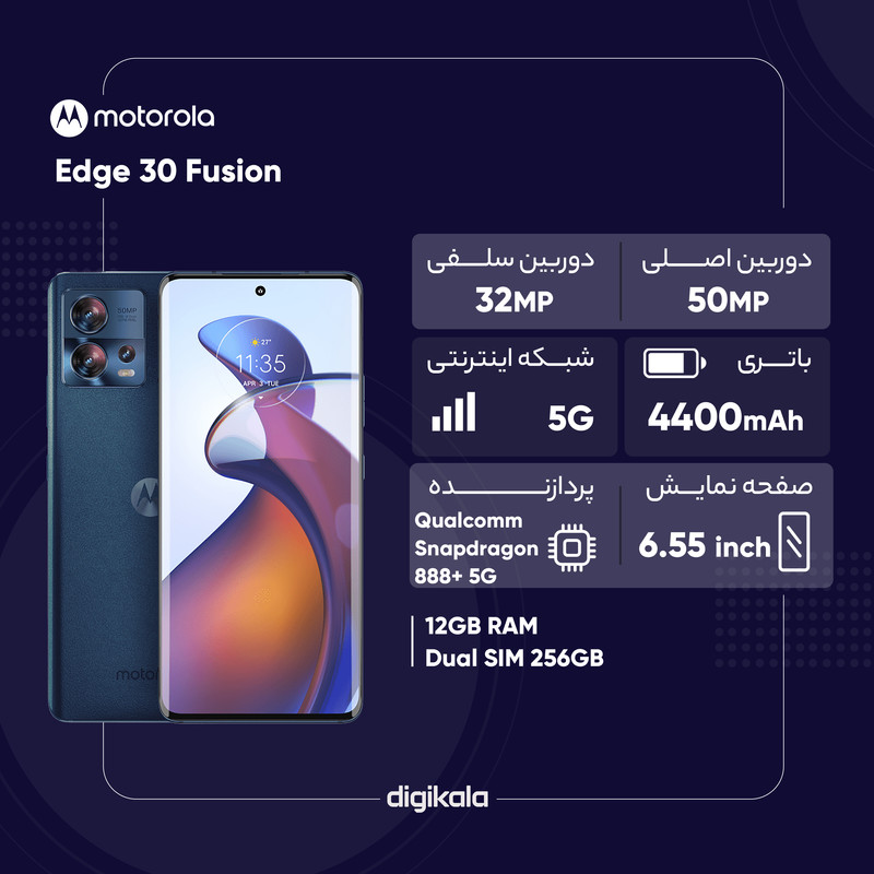 Celular Motorola Edge 30 Fusion 12+256 - Elektra Honduras