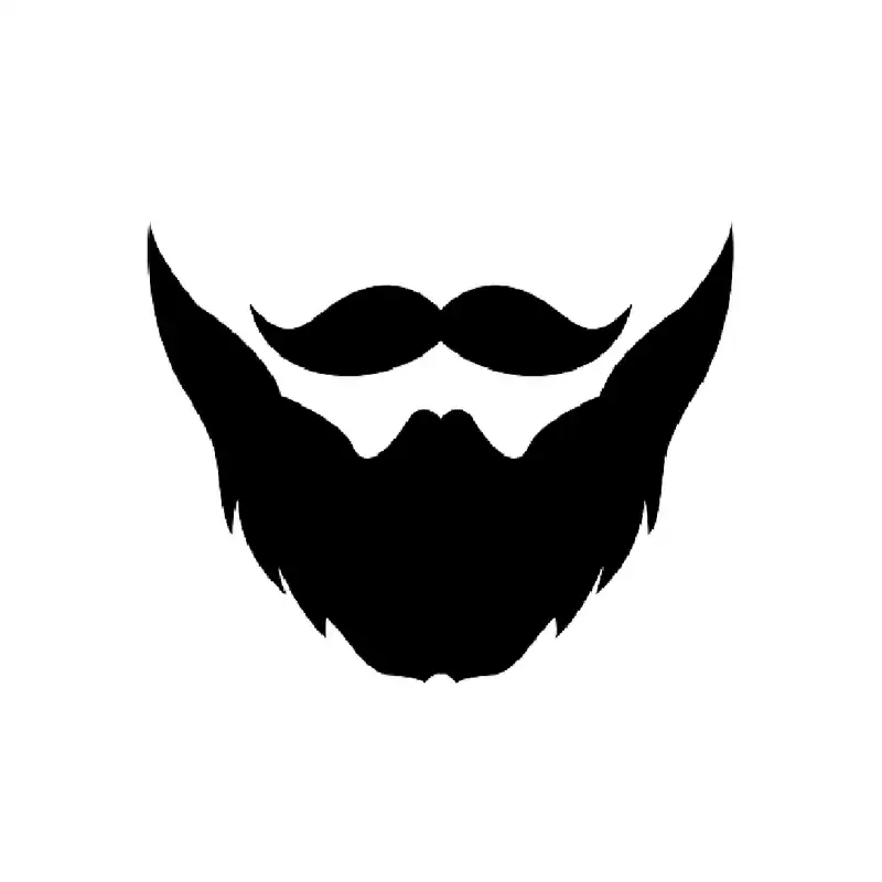 شابلون باتیس آرت طرح ریش کد 161