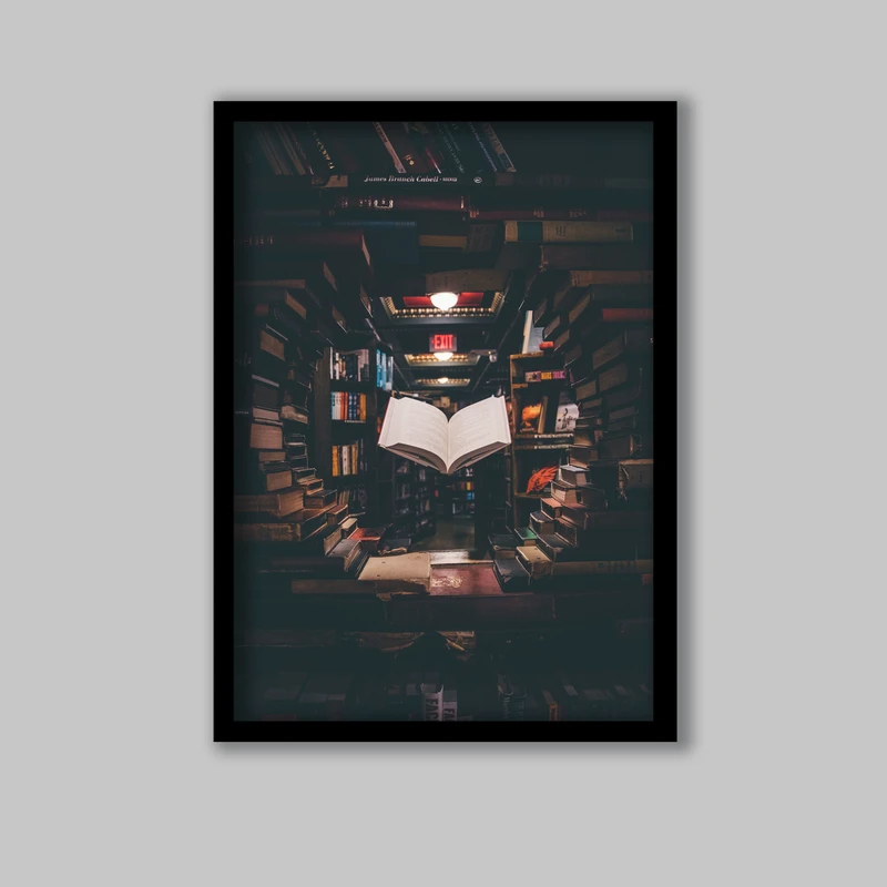 تابلو لیلیان طرح فانتزی کتاب کد LA-G10240-2