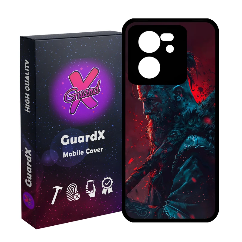 کاور گارد ایکس طرح Viking مدل Glass10723 مناسب برای گوشی موبایل شیائومی 13T/13T Pro/Redmi K60 Ultra