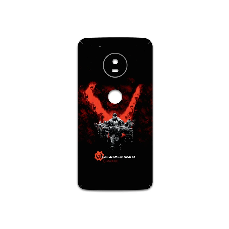 برچسب پوششی ماهوت مدل GEARS-OF-WAR-Game مناسب برای گوشی موبایل موتورولا Moto G5
