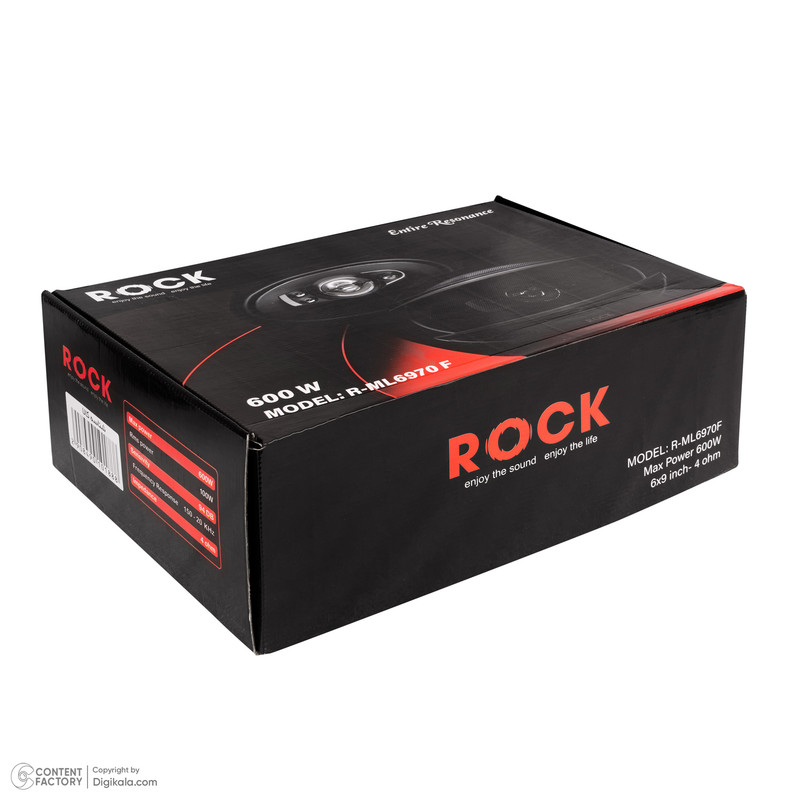 اسپیکر پشت خودرو راک مدل RML6970F سایز 9 اینچ بسته 2 عددی  