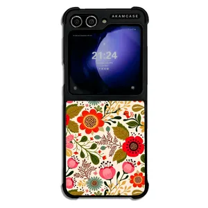 AKAM AMCWSGZFLIP5-FLOWER Cover For Samsung Galaxy Z Flip 5