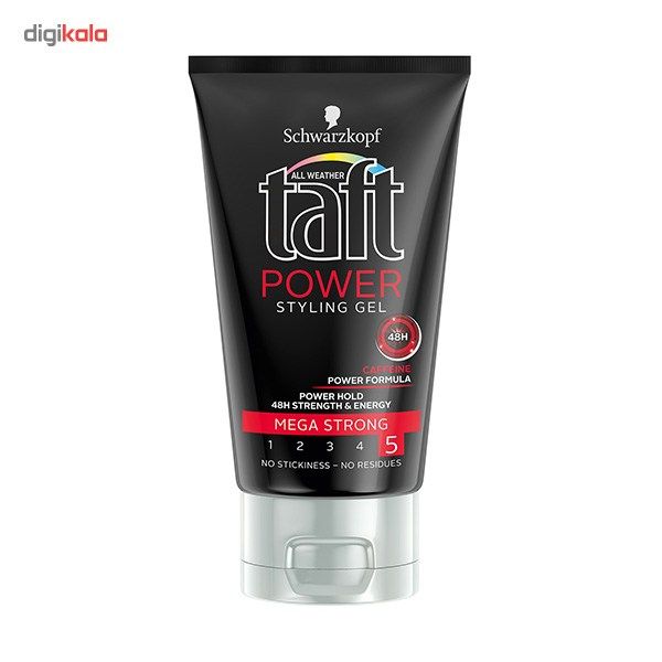 ژل حالت دهنده مو تافت مدل Power حجم 150 میلی لیتر - - 2