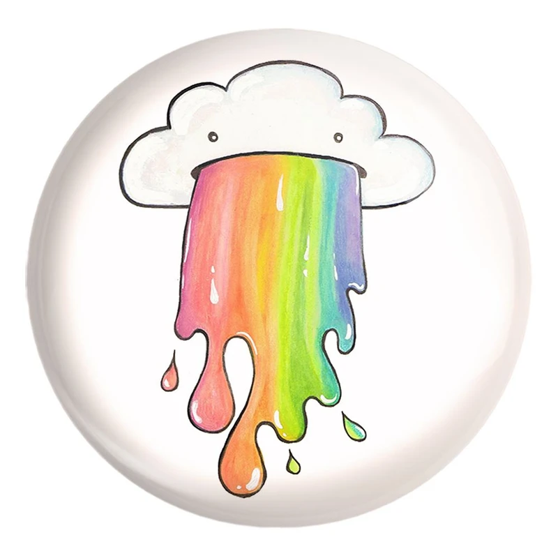 پیکسل خندالو طرح رنگین کمان کد 2383 مدل بزرگ