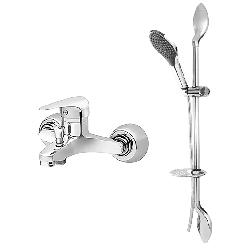 ست شیرآلات آکوا ریس مدل شودرتک 2024 مجموعه 2عددی