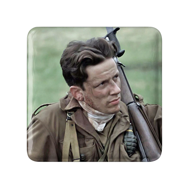 مگنت خندالو طرح جوخه برادران Band Of Brothers مدل مربعی کد 29767