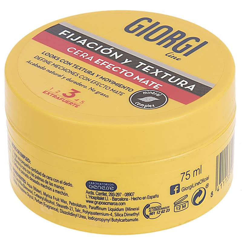 واکس مو جیورجی مدل Cera Efecto حجم 75 میلی لیتر