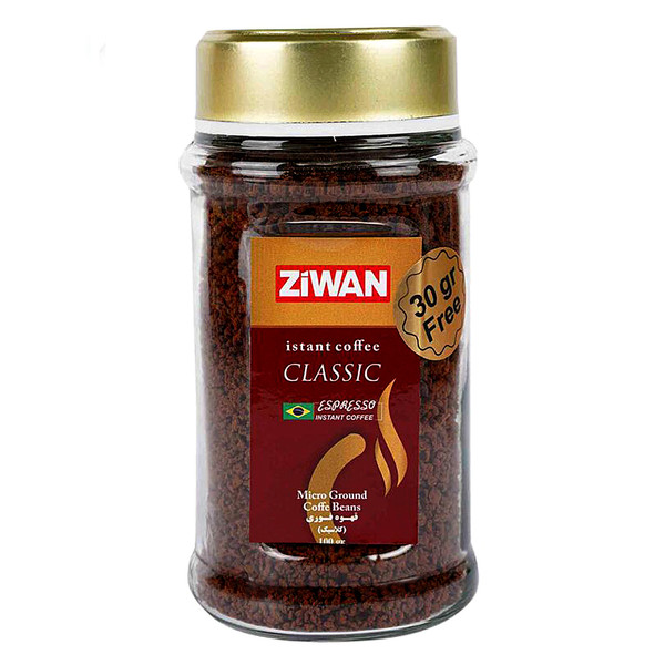 قهوه فوری کلاسیک زیوان - 100 گرم