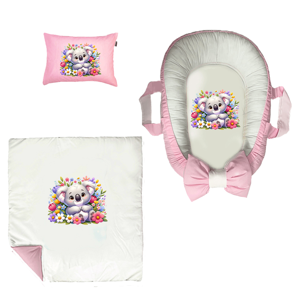 سرویس خواب 3 تکه نوزاد مدل کوالا کد DKBP49-set