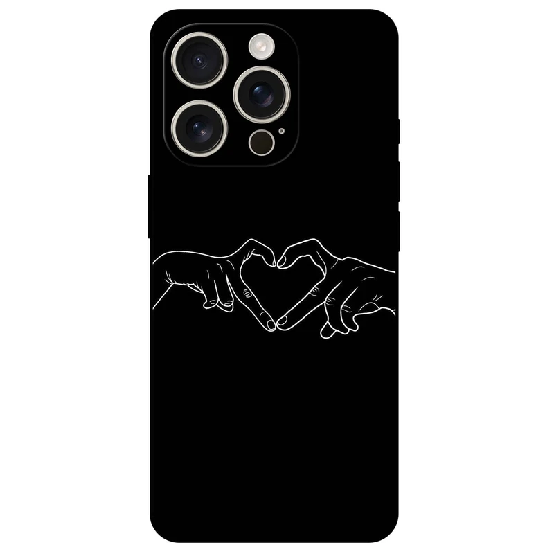 کاور مگافون طرح عشق مدل 1857 مناسب برای گوشی موبایل اپل iPhone 16 Pro                