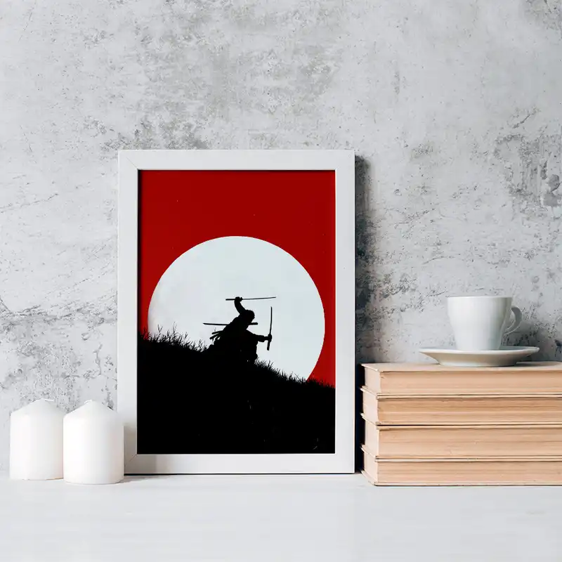 تابلو خندالو مدل زورو انیمه وان پیس One Piece کد 17213