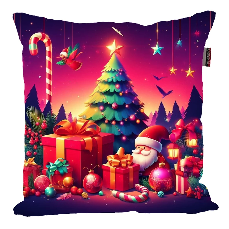 کوسن پاد آفرین مدل کریسمس طرح فانتزی کد PK30762