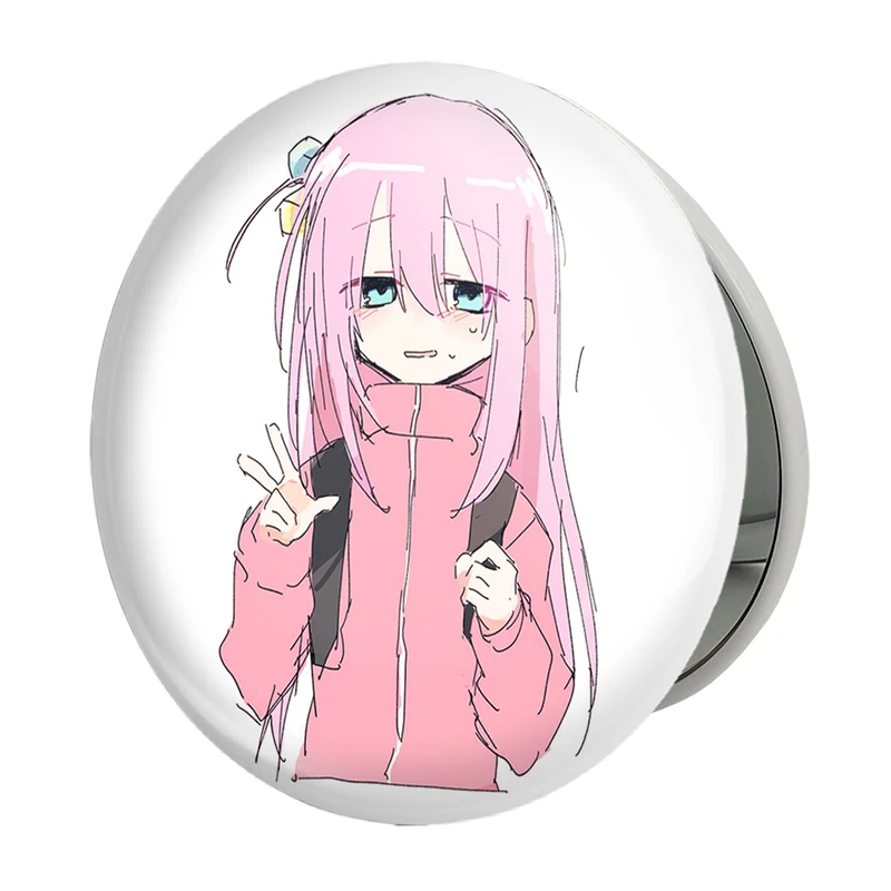 آینه جیبی خندالو طرح انیمه بوچی راک مدل تاشو کد 31234