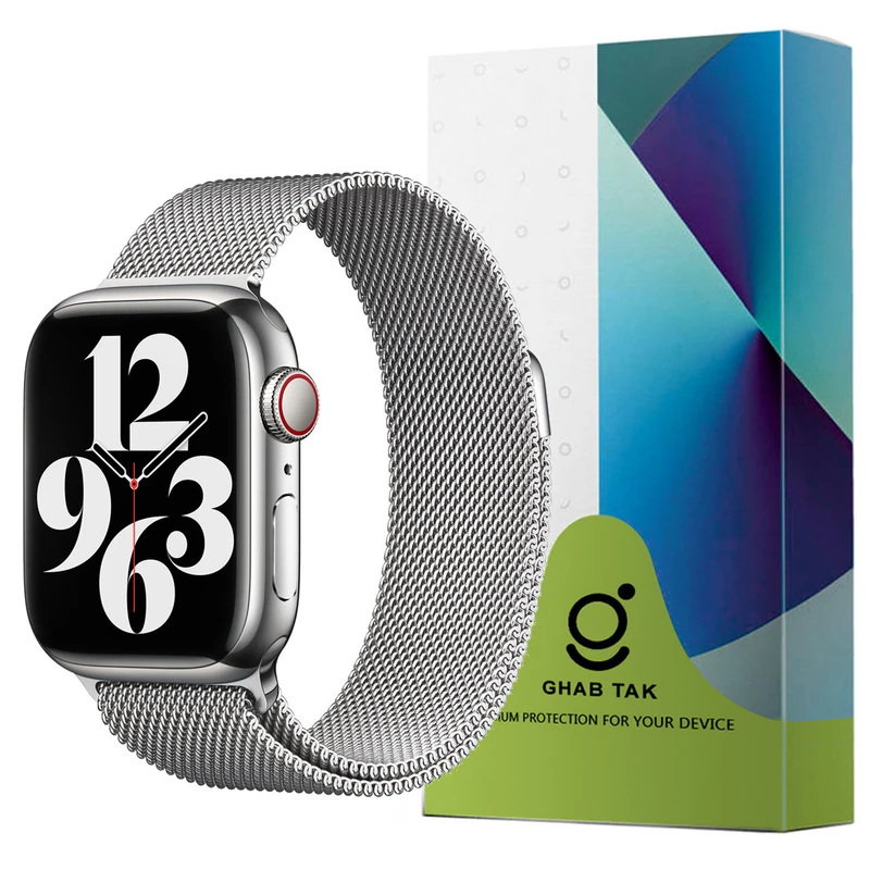 بند قاب تک مدل FEATHER مناسب برای اپل واچ 45 میلی متری