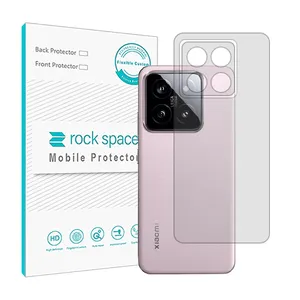 Transparent Rockspace HyGEL phone back protector suitable for Xiaomi 14 mobile phone