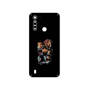 MAHOOT Great Rappers Digital Art Cover Sticker for Motorola Moto G8 Power Lite