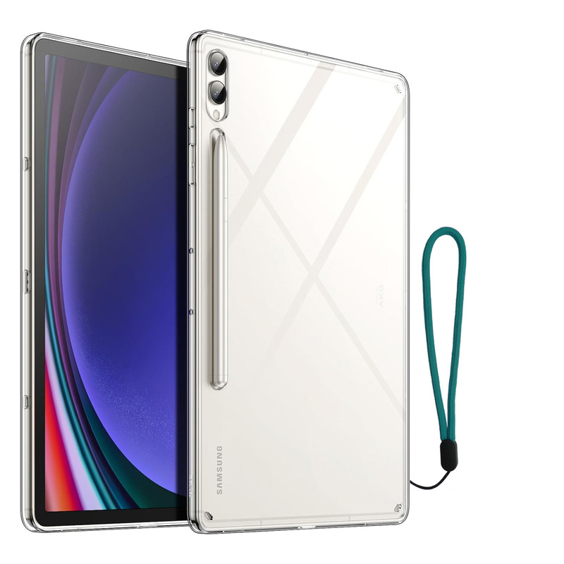 کاور مدل QSM مناسب برای تبلت سامسونگ Galaxy S10 Plus به همراه بند نگهدارنده