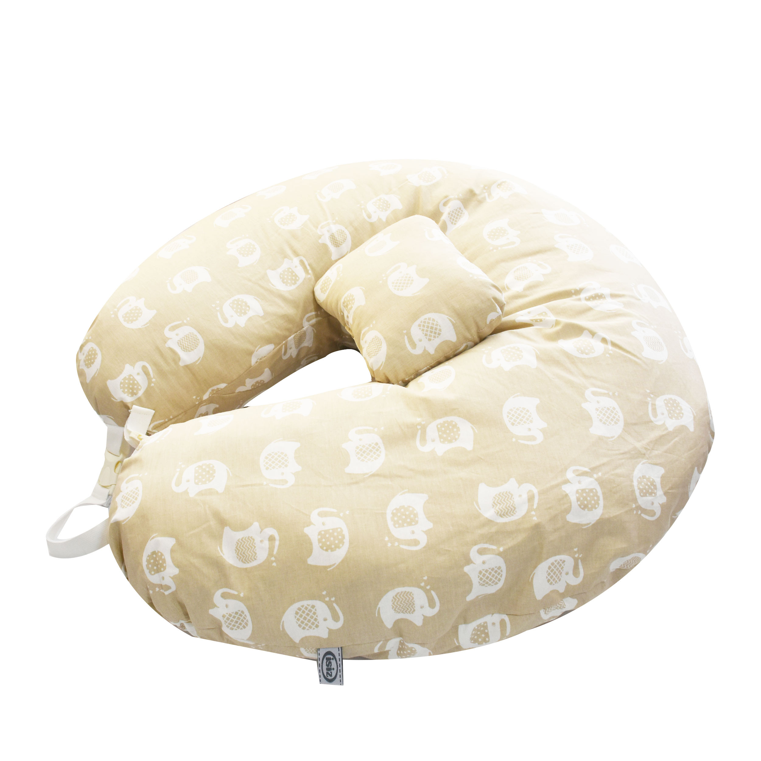 بالش شیردهی ایسیز طرح فیل کد Is522.1 به همراه بالش سر