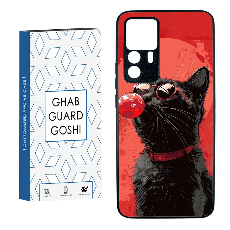 کاور قاب گارد گوشی طرح گربه کد TPUBA-296 مناسب برای گوشی موبایل شیائومی  MI 12T / 12T PRO  