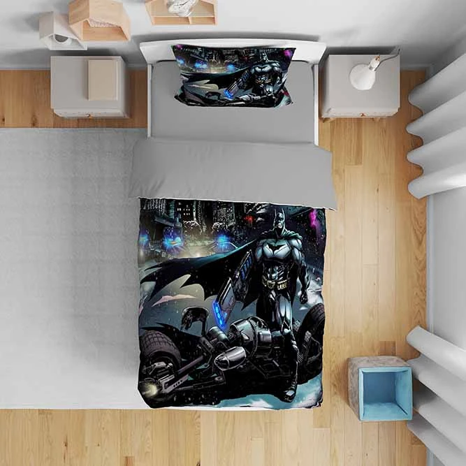 سرویس روتختی مدل بتمن 5059 تک نفره 5 تکه