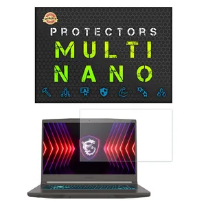Multi Nano X-S1N Model Transparent Screen Protector For MSI Thin 15 B12UCX 15.6 inch 2023 Laptop