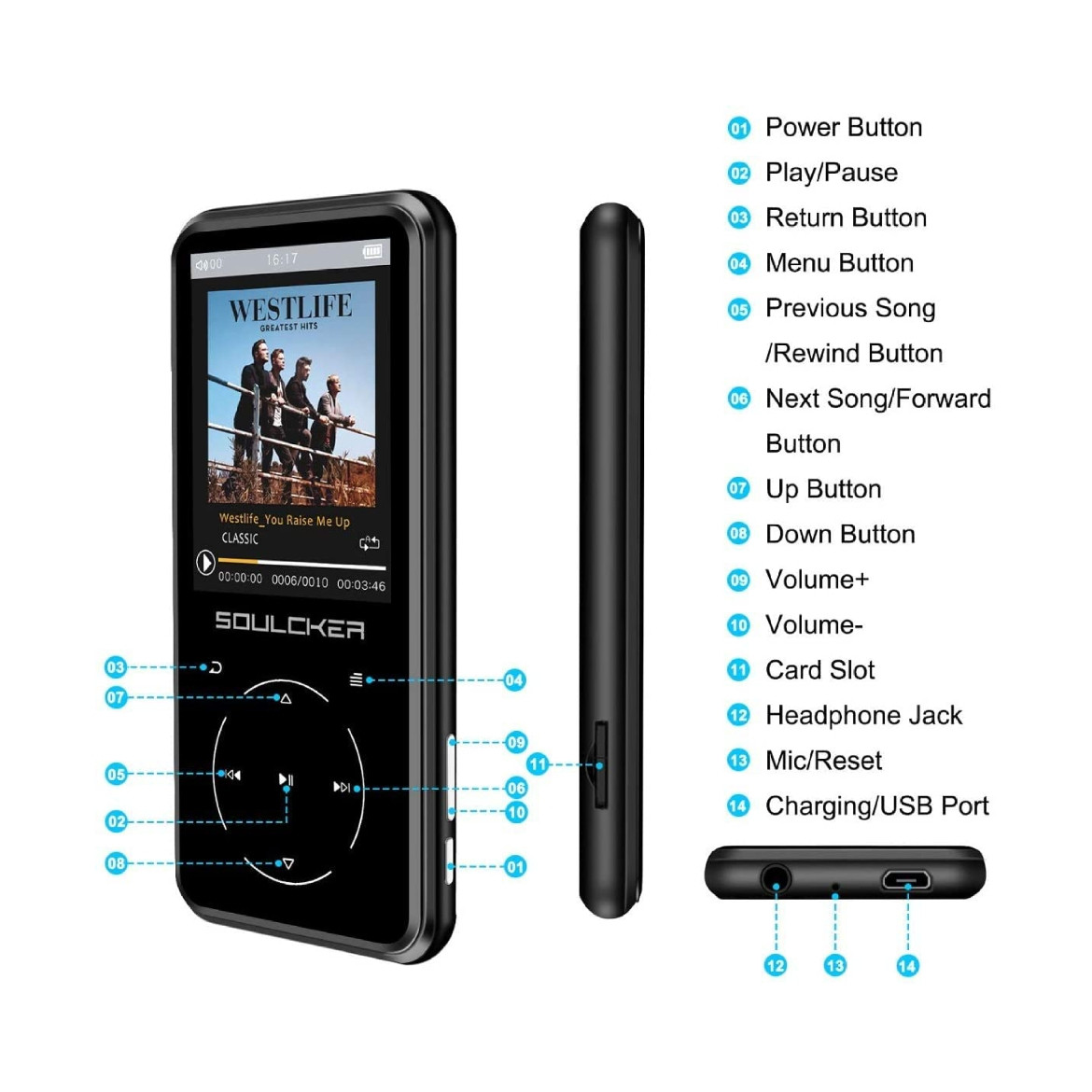 پخش کننده موسیقی سولکر مدل 16