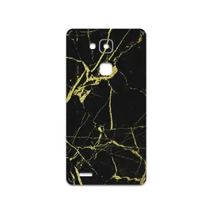 MAHOOT  Graphite-Gold-Marble Cover Sticker for Huawei Mate 7