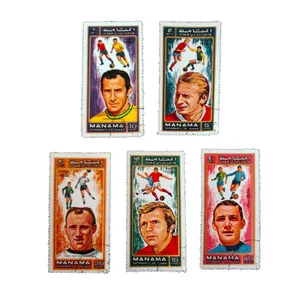 تمبر یادگاری طرح ورزشی کد var-526 مجموعه 5 عددی